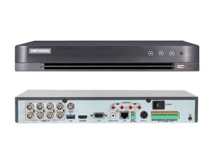 iDS-7208HUHI-M2/S - 8-kanalni snimač, IP, TurboHD, AcuSense, 8Mpx - Hikvision