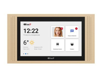 AT-10 GOLD - Unutarnji IP monitor, 10" IPS LCD, PoE, SIP 2.0 - BasIP