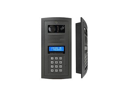 OP-SL255RC HR-G - Digitalna ploča kućnog telefona s kamerom i RFID čitačem, grafitna boja - Elfon