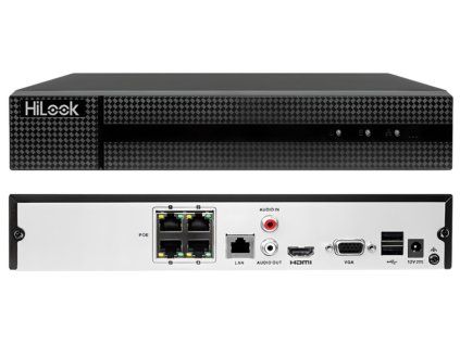 NVR-4CH-5MP/4P - 4-kanalni IP rekorder, 4x PoE, do 8MP, MD 2.0 - Hilook by Hikvision