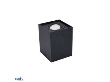 Bemko ugradbena spot lampa GU10 crna 96×96 mm BM-C23-DLO-AS-GU10-150-BL