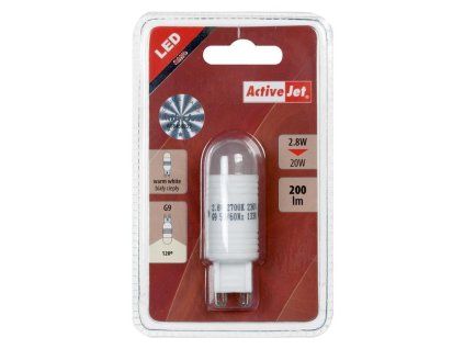 LED žarulja G9 2,8W 230V bijela
