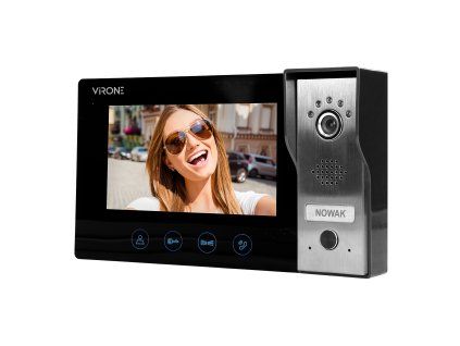 Video interfon PLUTON BAX 7" crni