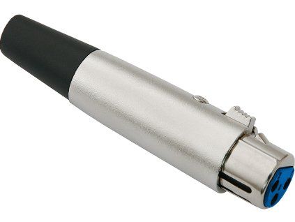 XLR konektor 3P za glatki kabel
