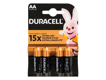 Alkalne baterije AA 1,5 DURACELL
