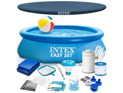 Vrtni bazen s konstrukcijom 305 x 76 cm 16u1 INTEX 28122