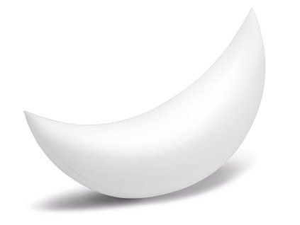 Nadmadrac na napuhavanje s LED svjetlom Mjesec 135 x 89 x 43 cm INTEX 68693