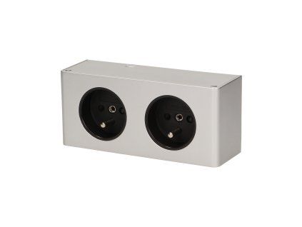Dvostruka električna utičnica ispod ormarića 2x2P+E