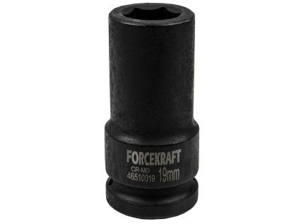 FORCEKRAFT Udarna duboka naddužina 3/4" 19mm 6-kraki PRIGOJNI KLJUČ